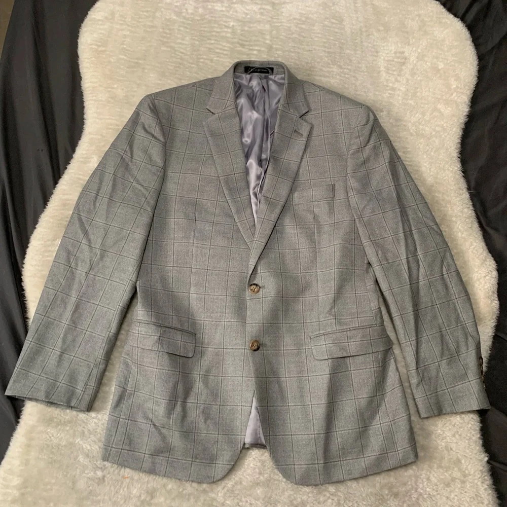 Lauren Ralph Lauren Men's Sport Coat Blazer‎ Two Button Silk Wool 40R